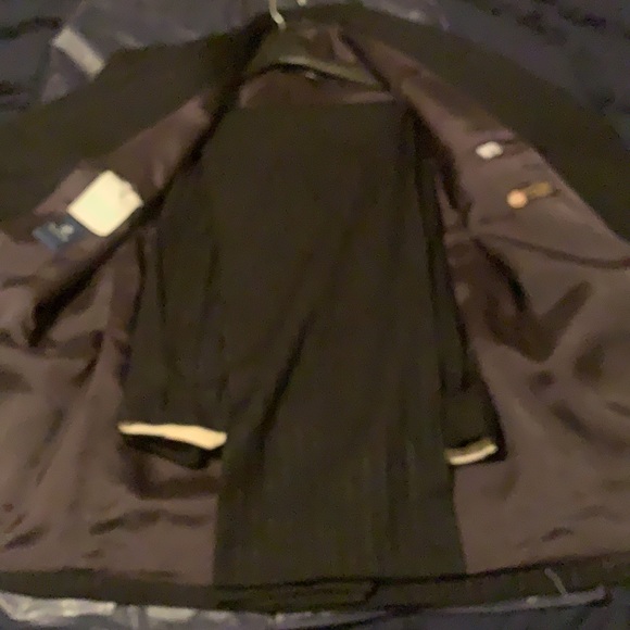 Men’s 2 piece Black suit 42L 35 W - Picture 5 of 6